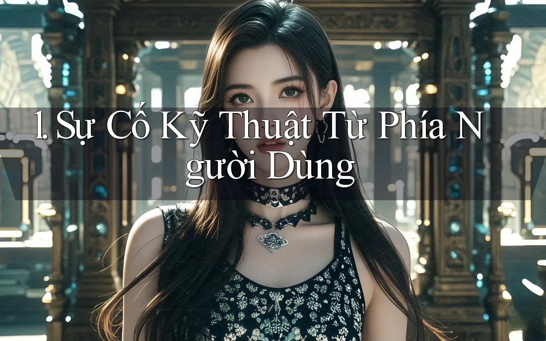 1. Sự Cố Kỹ Thuật Từ Phía Người Dùng 1. Sự Cố Kỹ Thuật Từ Phía Người Dùng