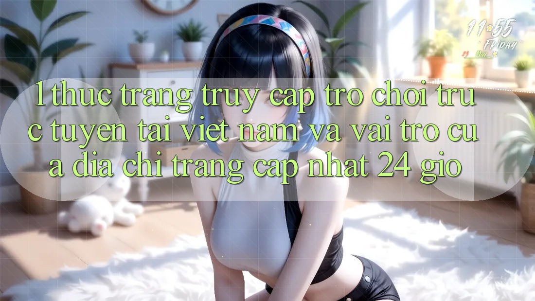 1. Thực Trạng Truy Cập Trò chơi trực tuyến Tại Việt Nam Và Vai Trò Của Địa chỉ trang Cập Nhật 24 Giờ