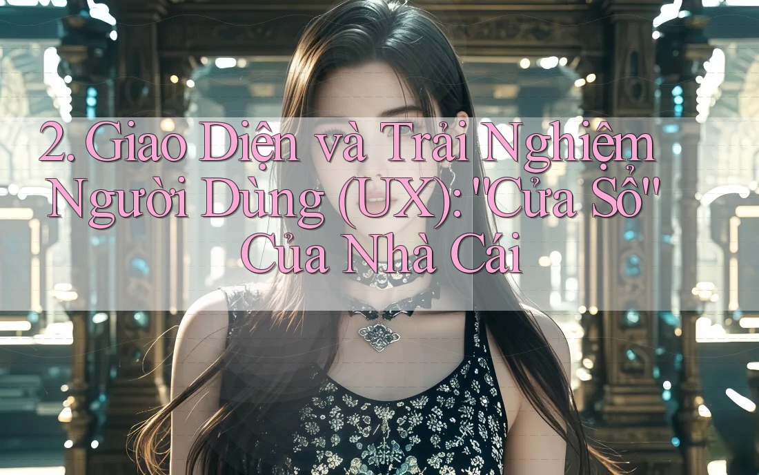 2. Giao Diện và Trải Nghiệm Người Dùng (UX): “Cửa Sổ” Của Nhà Cái 2. Giao Diện và Trải Nghiệm Người Dùng (UX): “Cửa Sổ” Của Nhà Cái