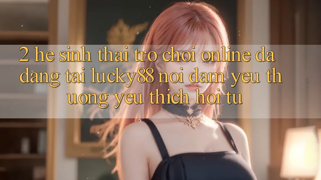 2. Hệ Sinh Thái Trò chơi Online Đa Dạng Tại Lucky88: Nơi Đam Yêu thương yêu thích Hội Tụ 2. Hệ Sinh Thái Trò chơi Online Đa Dạng Tại Lucky88: Nơi Đam Yêu thương yêu thích Hội Tụ