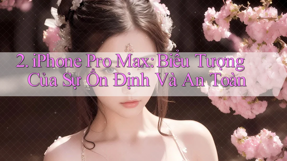 2. iPhone Pro Max: Biểu Tượng Của Sự Ổn Định Và An Toàn