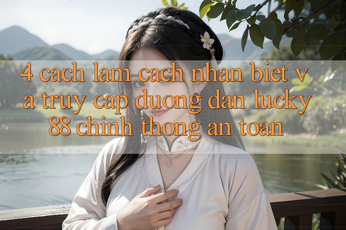 4. Cách làm Cách Nhận Biết Và Truy Cập Đường dẫn Lucky88 Chính Thống An Toàn