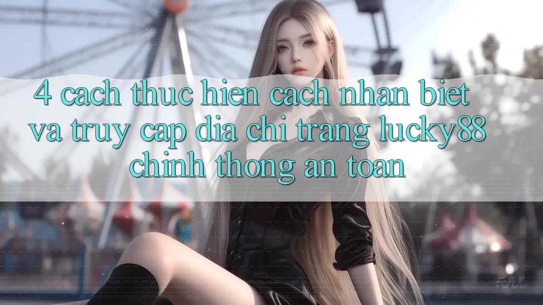 4. Cách thực hiện Cách Nhận Biết Và Truy Cập Địa chỉ trang Lucky88 Chính Thống An Toàn 4. Cách thực hiện Cách Nhận Biết Và Truy Cập Địa chỉ trang Lucky88 Chính Thống An Toàn