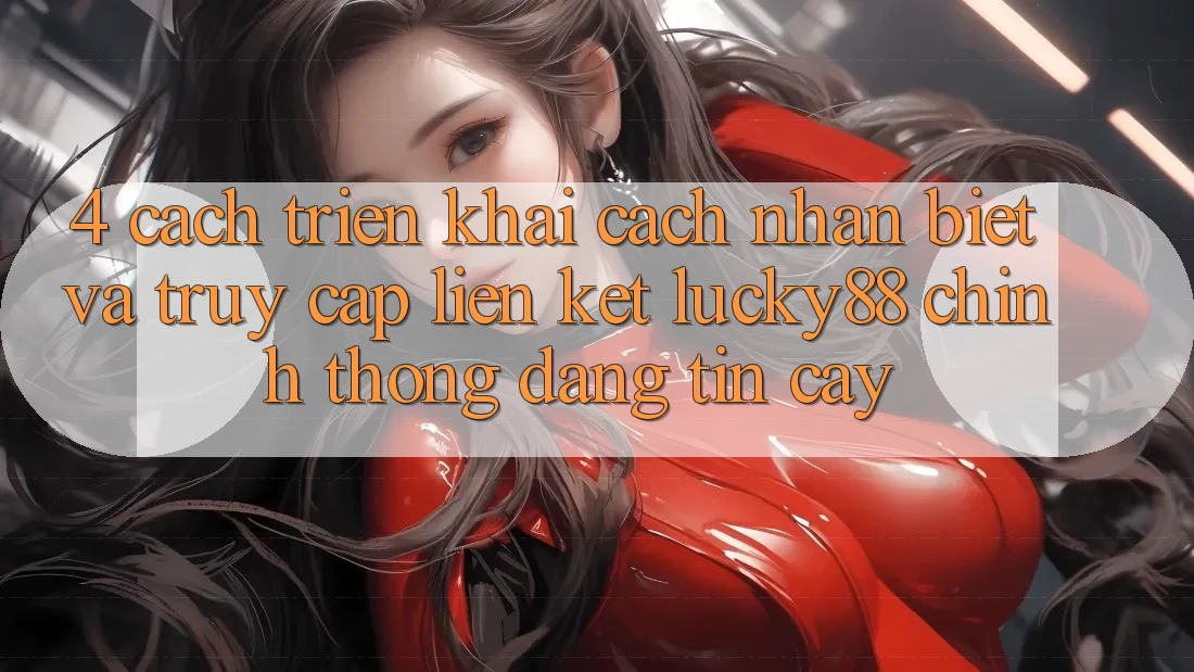 4. Cách triển khai Cách Nhận Biết Và Truy Cập Liên kết Lucky88 Chính Thống Đáng tin cậy 4. Cách triển khai Cách Nhận Biết Và Truy Cập Liên kết Lucky88 Chính Thống Đáng tin cậy