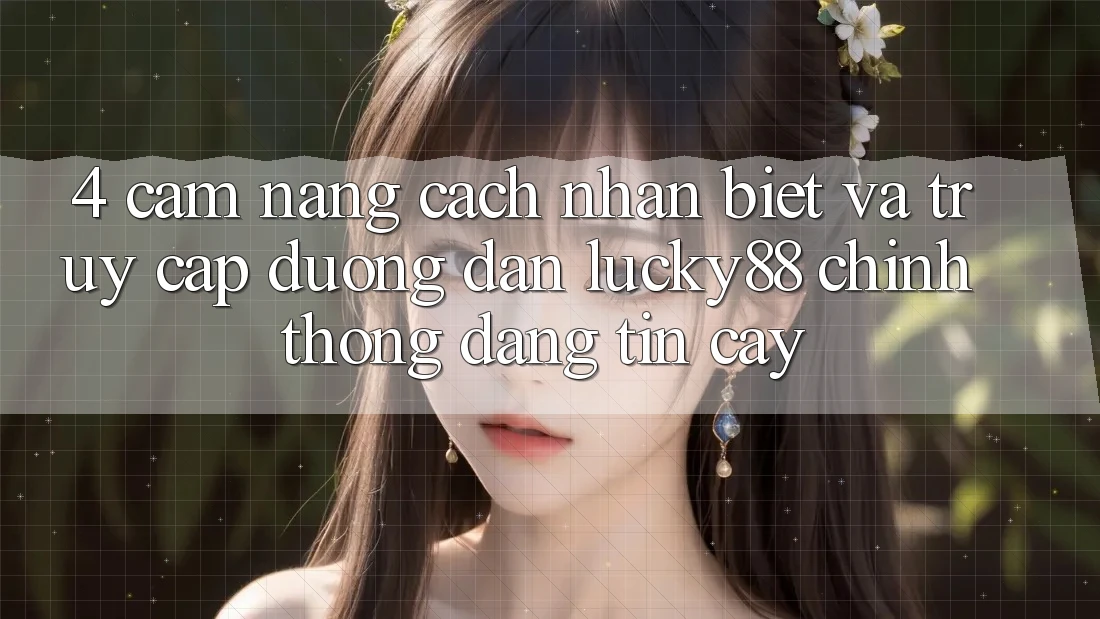4. Cẩm nang Cách Nhận Biết Và Truy Cập Đường dẫn Lucky88 Chính Thống Đáng tin cậy 4. Cẩm nang Cách Nhận Biết Và Truy Cập Đường dẫn Lucky88 Chính Thống Đáng tin cậy