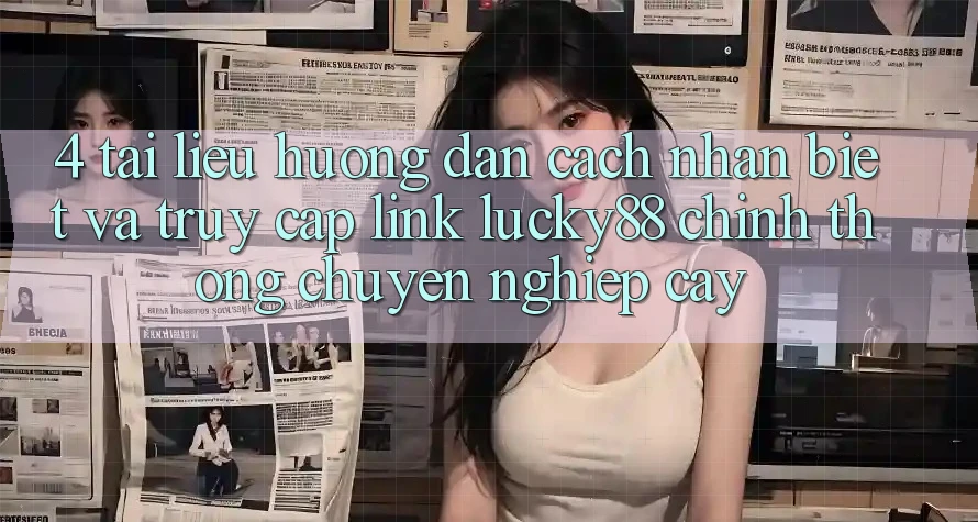 4. Tài liệu hướng dẫn Cách Nhận Biết Và Truy Cập Link Lucky88 Chính Thống Chuyên nghiệp cậy