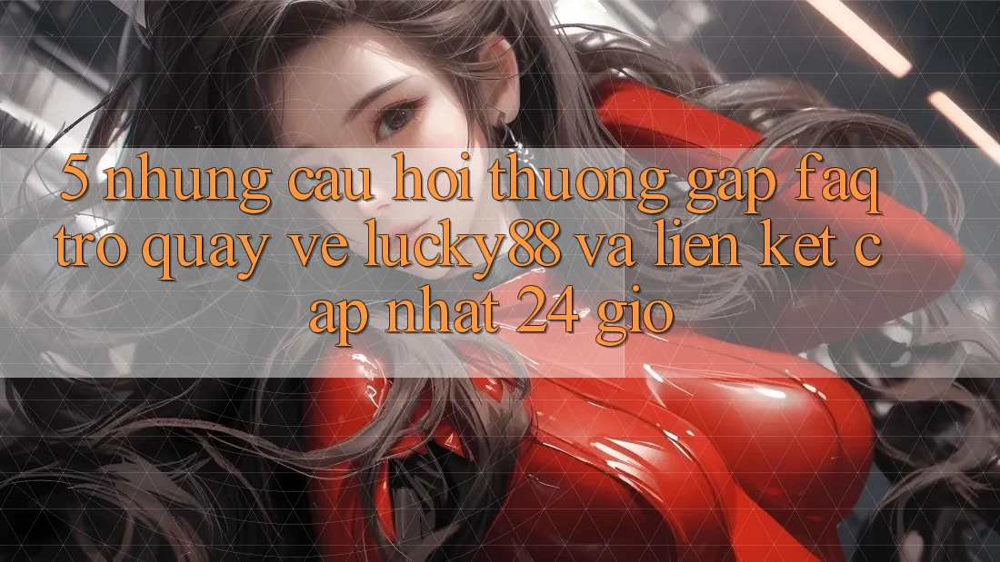 5. Những Câu Hỏi Thường Gặp (FAQ) Trở quay về Lucky88 và Liên kết Cập Nhật 24 Giờ