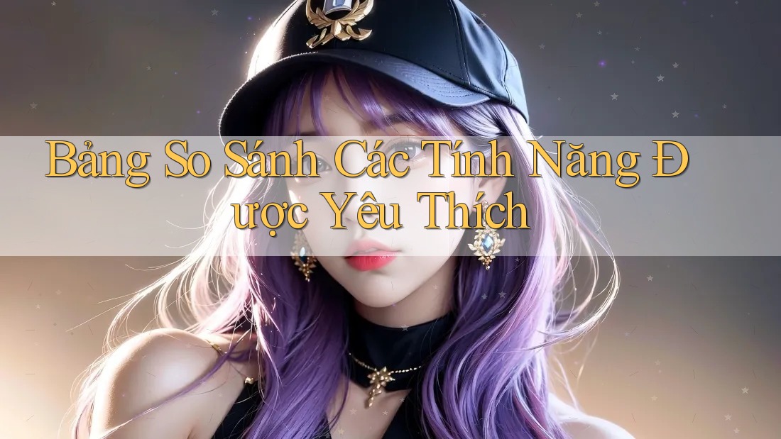Bảng So Sánh Các Tính Năng Được Yêu Thích Bảng So Sánh Các Tính Năng Được Yêu Thích