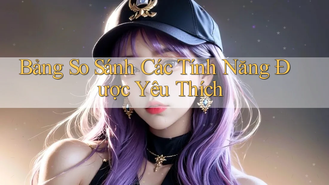 Bảng So Sánh Các Tính Năng Được Yêu Thích Bảng So Sánh Các Tính Năng Được Yêu Thích