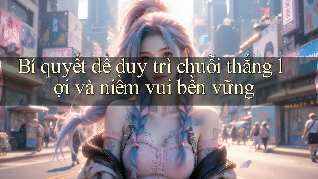 Bí quyết để duy trì chuỗi thắng lợi và niềm vui bền vững Bí quyết để duy trì chuỗi thắng lợi và niềm vui bền vững