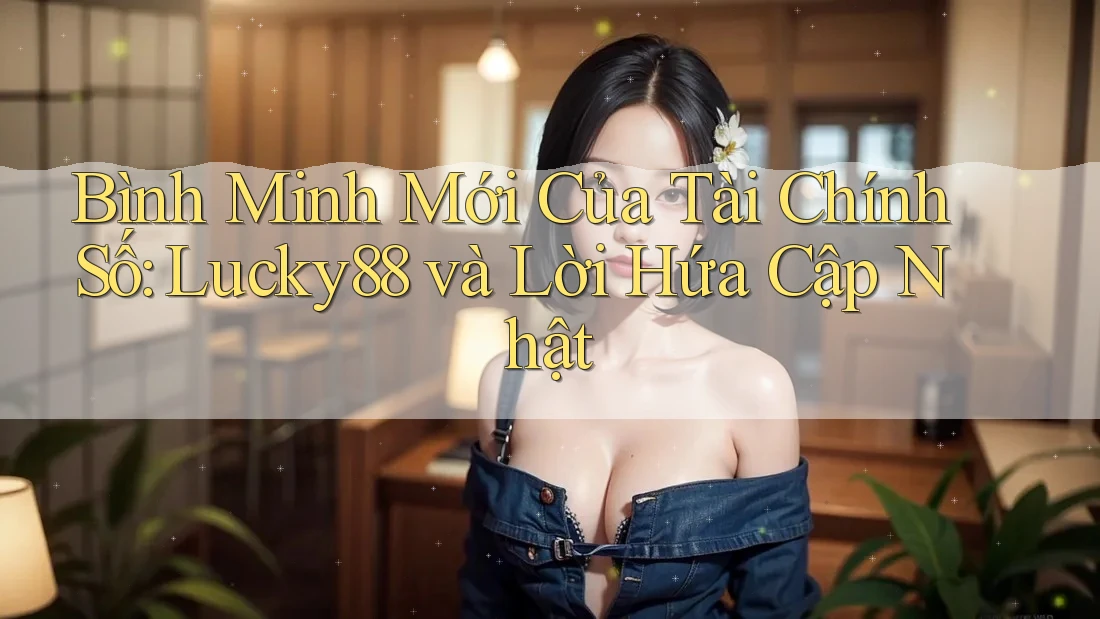 Bình Minh Mới Của Tài Chính Số: Lucky88 và Lời Hứa Cập Nhật