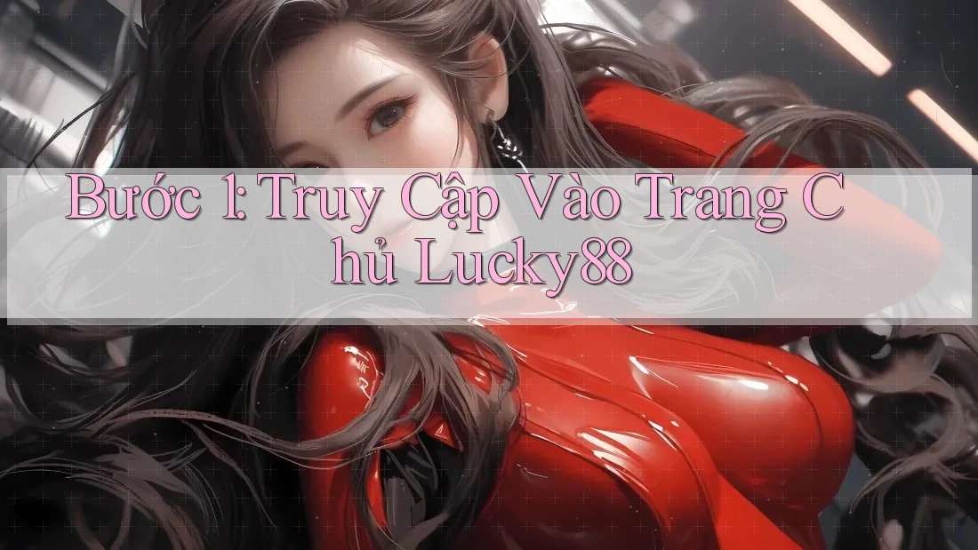 Bước 1: Truy Cập Vào Trang Chủ Lucky88 Bước 1: Truy Cập Vào Trang Chủ Lucky88