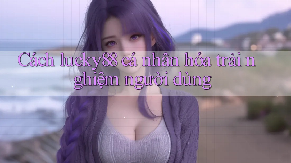 Cách lucky88 cá nhân hóa trải nghiệm người dùng