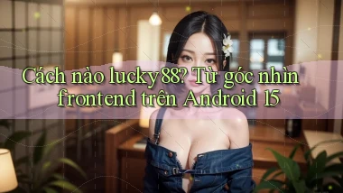 Cách nào lucky88 từ góc nhìn frontend   trên Android 15
