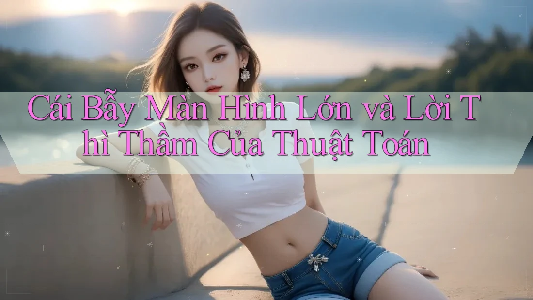 Cái Bẫy Màn Hình Lớn và Lời Thì Thầm Của Thuật Toán Cái Bẫy Màn Hình Lớn và Lời Thì Thầm Của Thuật Toán