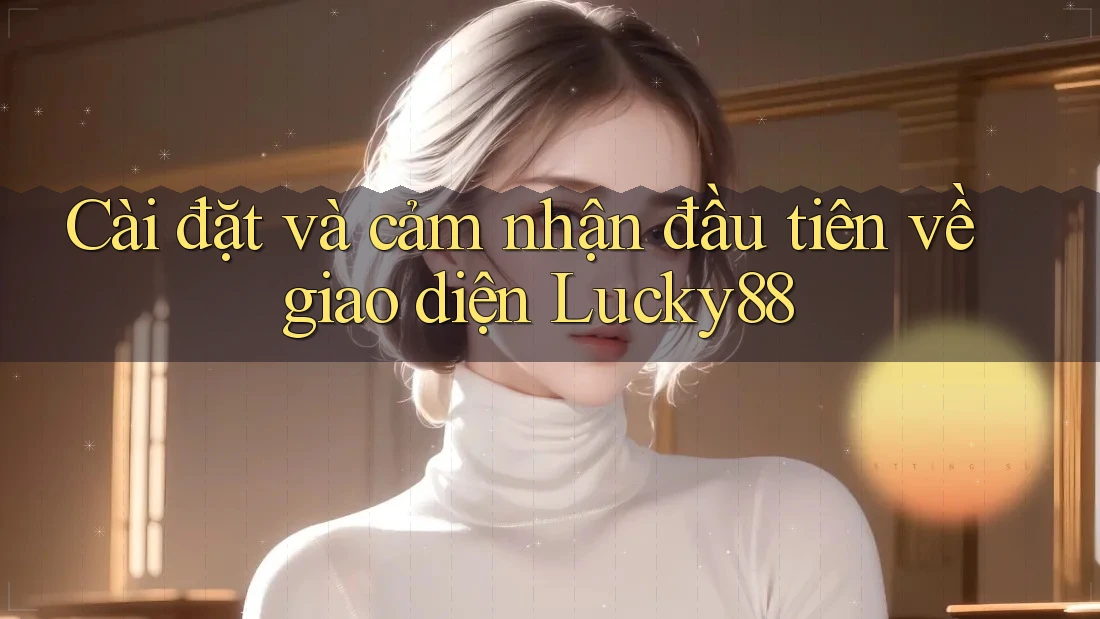 Cài đặt và cảm nhận đầu tiên về giao diện Lucky88 Cài đặt và cảm nhận đầu tiên về giao diện Lucky88