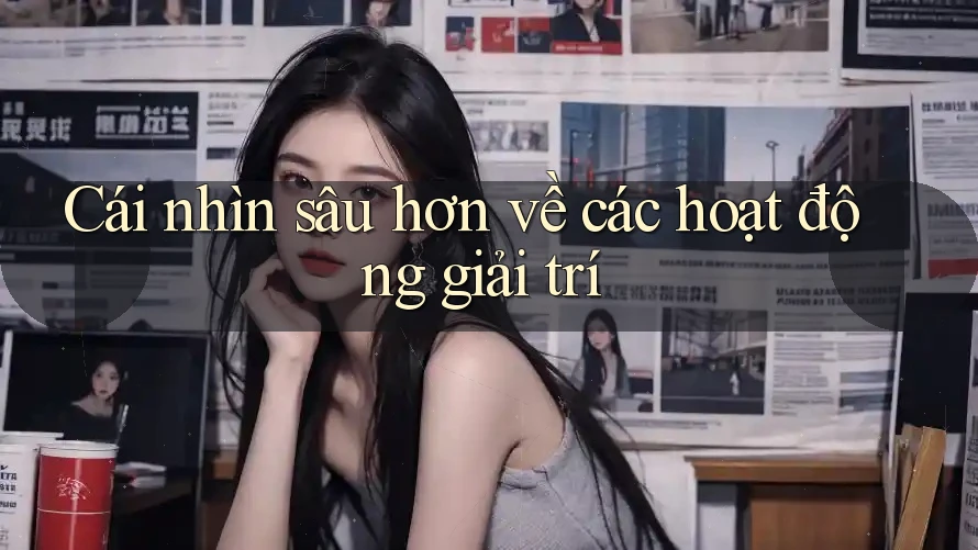 Cái nhìn sâu hơn về các hoạt động giải trí Cái nhìn sâu hơn về các hoạt động giải trí