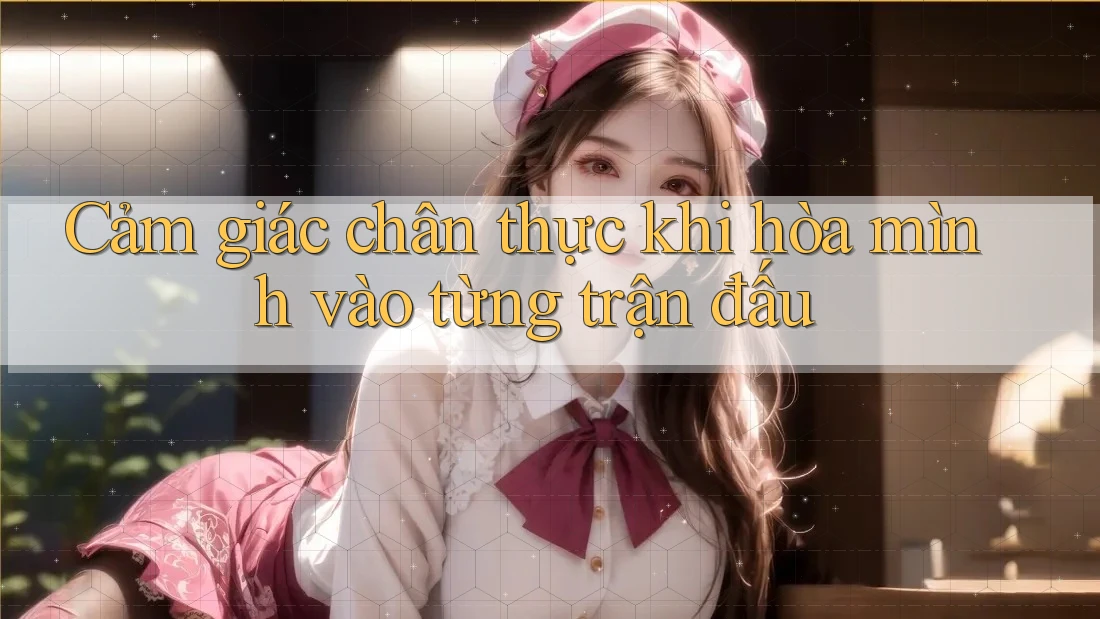 Cảm giác chân thực khi hòa mình vào từng trận đấu Cảm giác chân thực khi hòa mình vào từng trận đấu