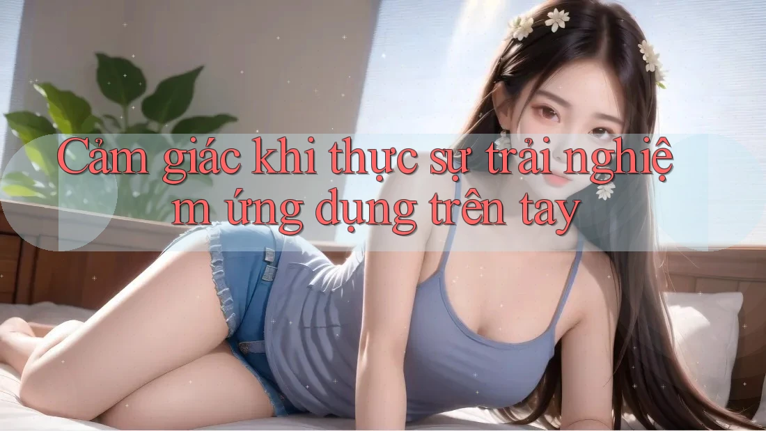 Cảm giác khi thực sự trải nghiệm ứng dụng trên tay Cảm giác khi thực sự trải nghiệm ứng dụng trên tay