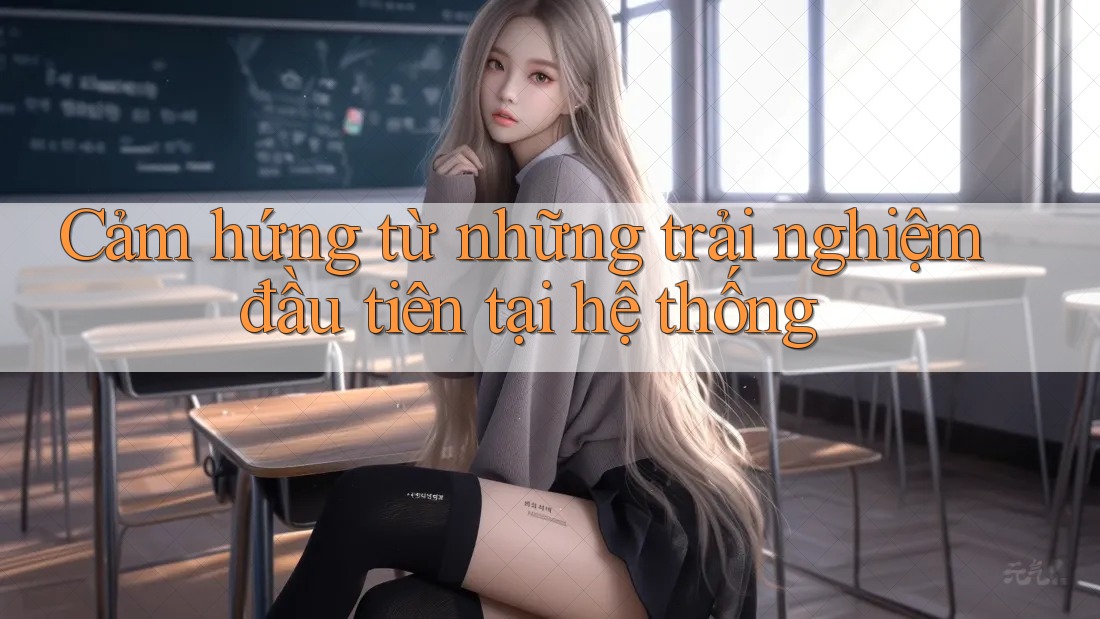 Cảm hứng từ những trải nghiệm đầu tiên tại hệ thống Cảm hứng từ những trải nghiệm đầu tiên tại hệ thống