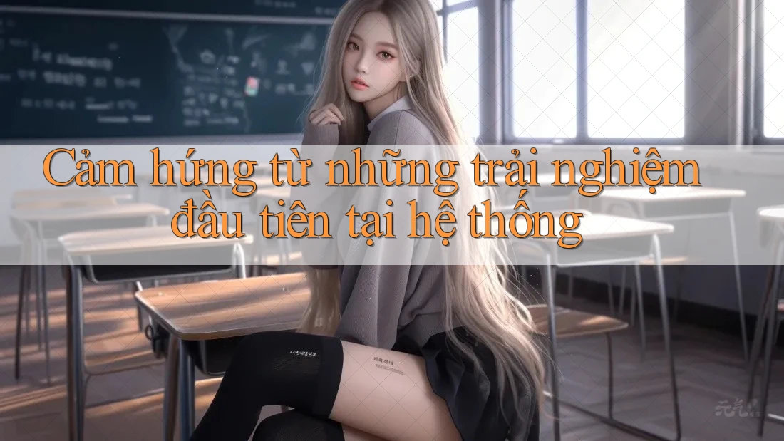 Cảm hứng từ những trải nghiệm đầu tiên tại hệ thống