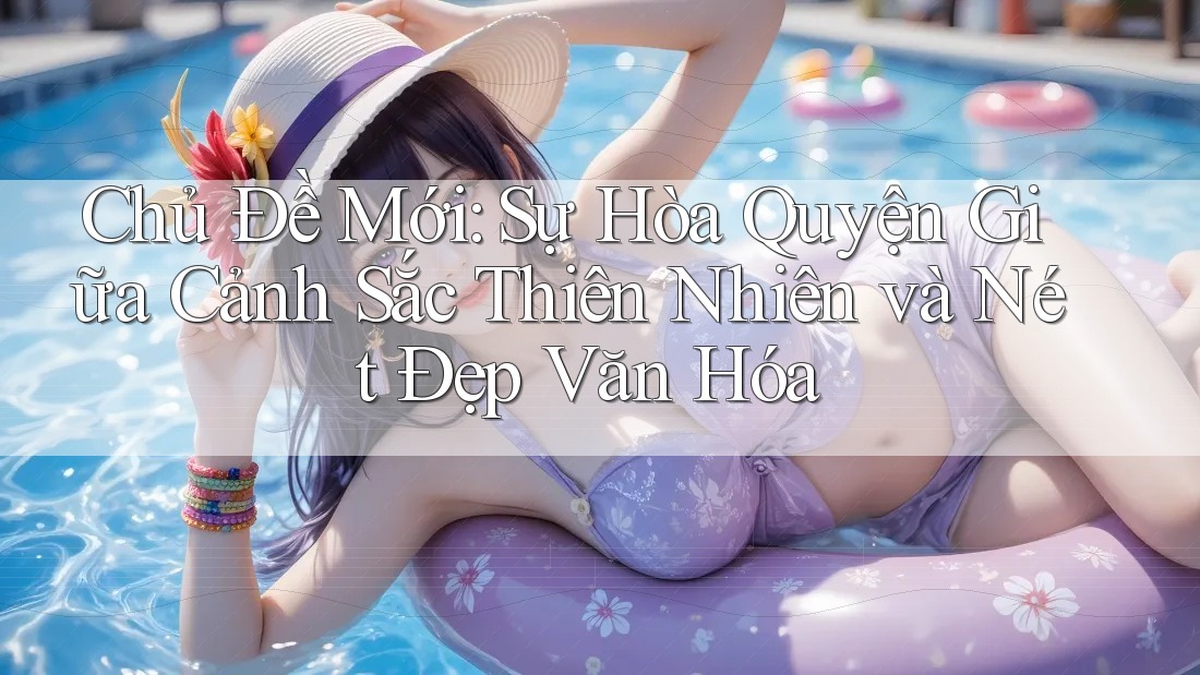 Chủ Đề Mới: Sự Hòa Quyện Giữa Cảnh Sắc Thiên Nhiên và Nét Đẹp Văn Hóa