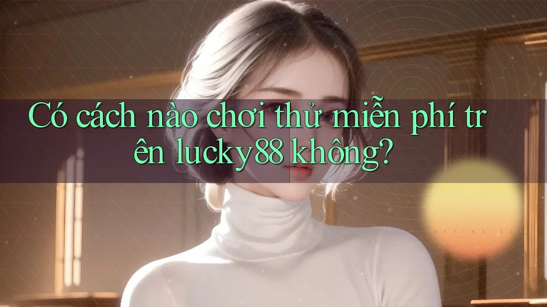 Có cách nào chơi thử miễn phí trên lucky88 không?