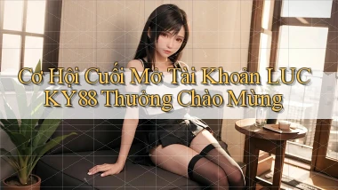 cơ hội cuối mở tài khoản lucky88 thưởng chào mừng