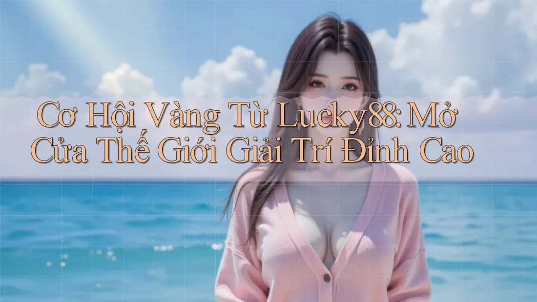 Cơ Hội Vàng Từ Lucky88: Mở Cửa Thế Giới Giải Trí Đỉnh Cao