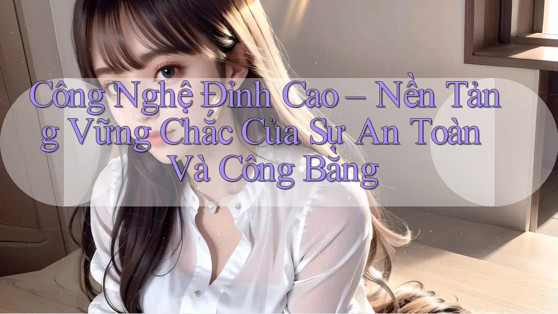 Công Nghệ Đỉnh Cao – Nền Tảng Vững Chắc Của Sự An Toàn Và Công Bằng