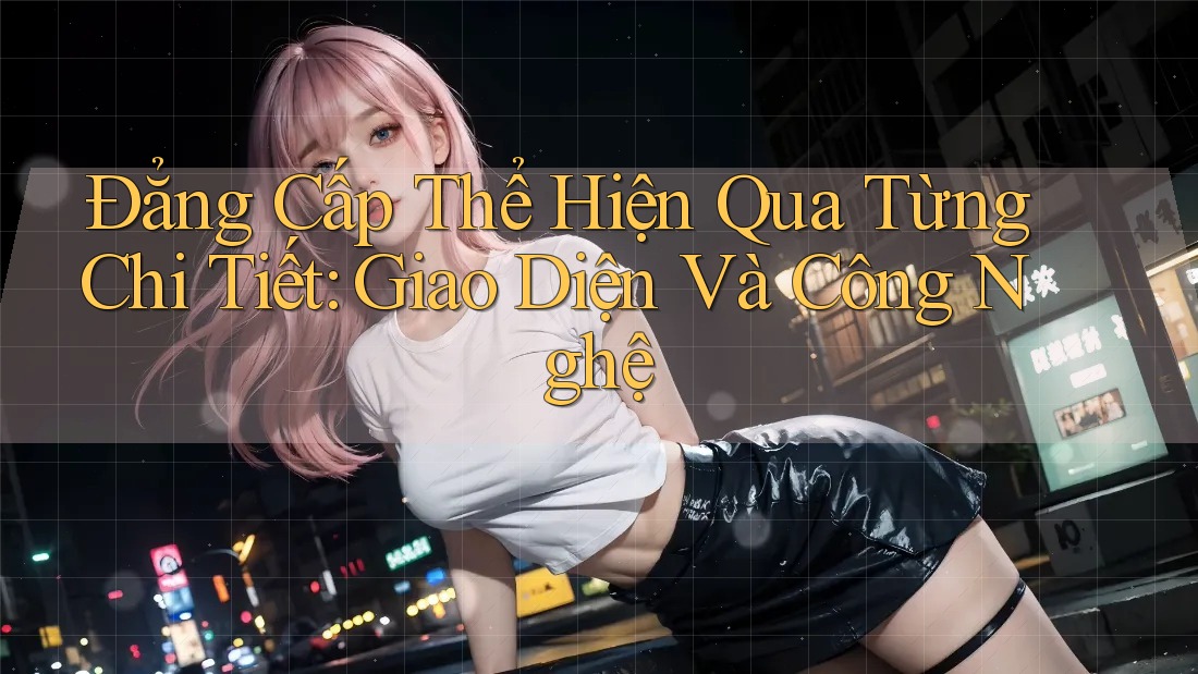 Đẳng Cấp Thể Hiện Qua Từng Chi Tiết: Giao Diện Và Công Nghệ Đẳng Cấp Thể Hiện Qua Từng Chi Tiết: Giao Diện Và Công Nghệ