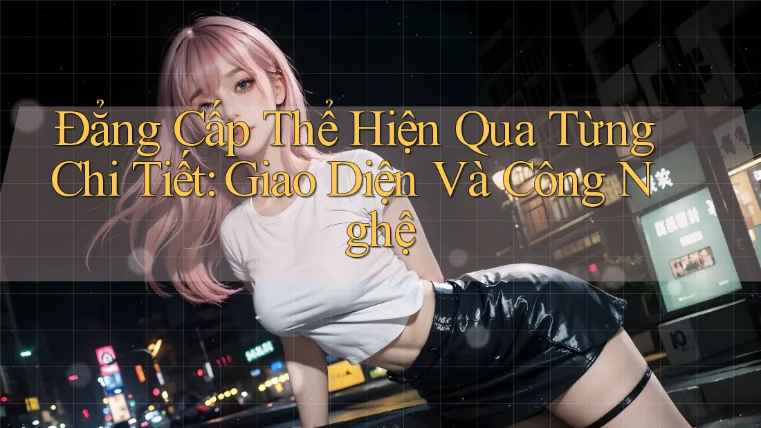 Đẳng Cấp Thể Hiện Qua Từng Chi Tiết: Giao Diện Và Công Nghệ