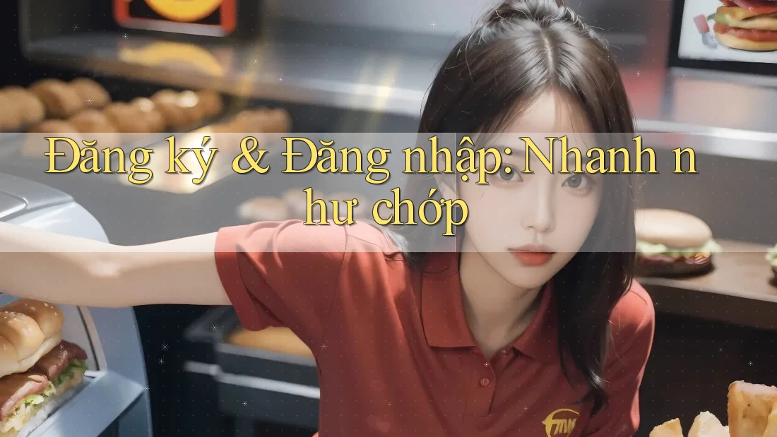Đăng ký & Đăng nhập: Nhanh như chớp Đăng ký & Đăng nhập: Nhanh như chớp