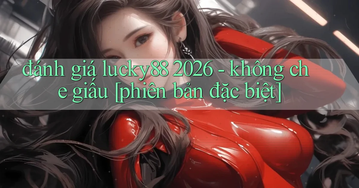 đánh giá lucky88 2026   không che giấu [phiên bản đặc biệt]