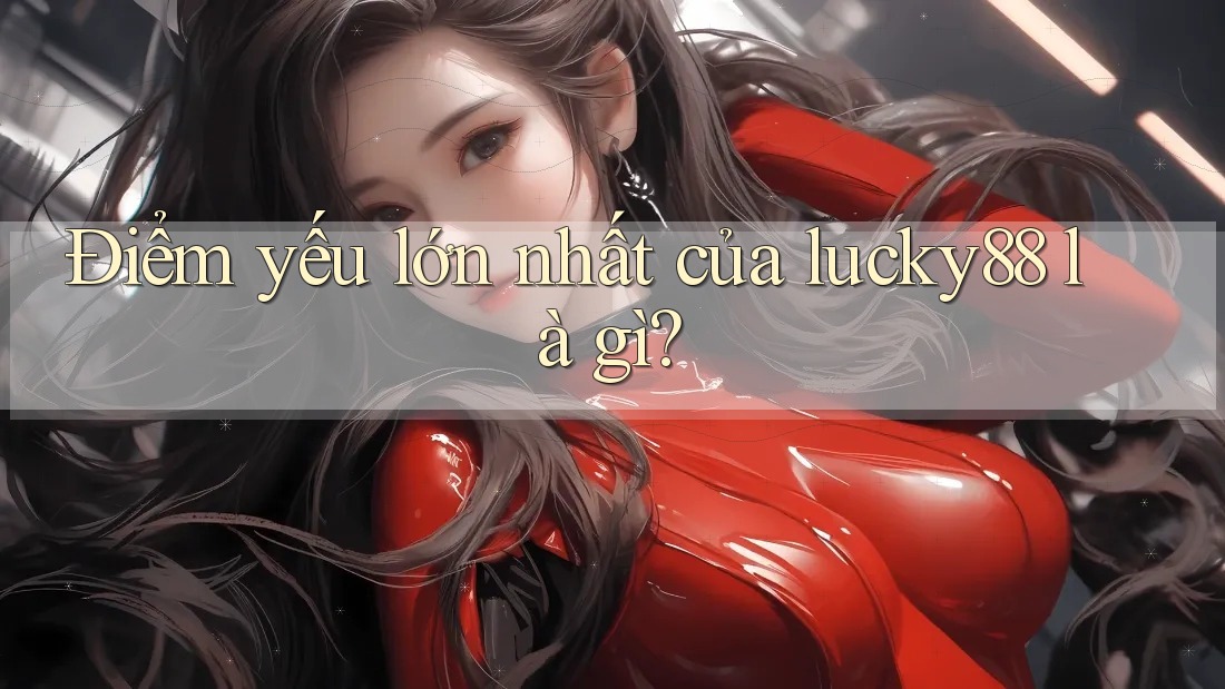 Điểm yếu lớn nhất của lucky88 là gì?