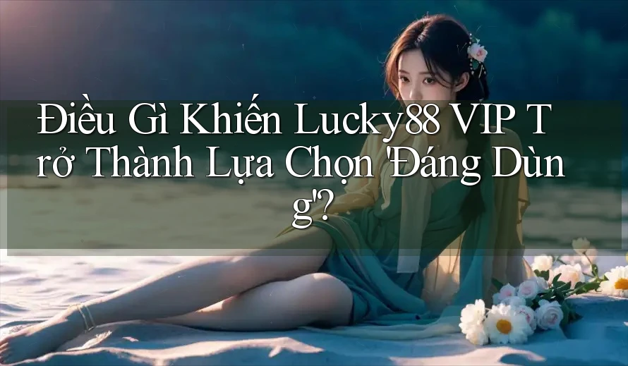Điều Gì Khiến Lucky88 VIP Trở Thành Lựa Chọn 'Đáng Dùng'? Điều Gì Khiến Lucky88 VIP Trở Thành Lựa Chọn 'Đáng Dùng'?