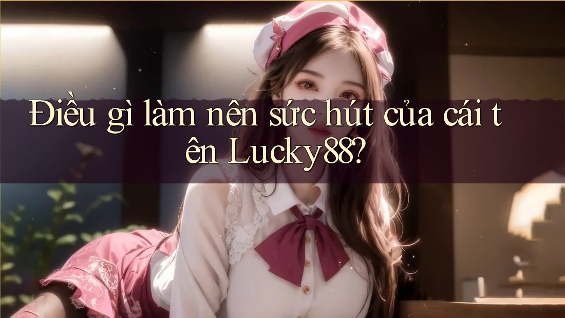 Điều gì làm nên sức hút của cái tên Lucky88? Điều gì làm nên sức hút của cái tên Lucky88?