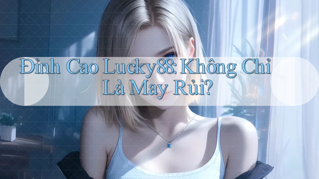 Đỉnh Cao Lucky88: Không Chỉ Là May Rủi? Đỉnh Cao Lucky88: Không Chỉ Là May Rủi?