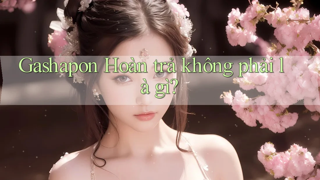 Gashapon Hoàn trả không phải là gì? Gashapon Hoàn trả không phải là gì?