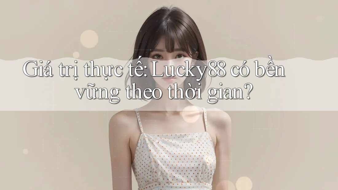 Giá trị thực tế: Lucky88 có bền vững theo thời gian? Giá trị thực tế: Lucky88 có bền vững theo thời gian?