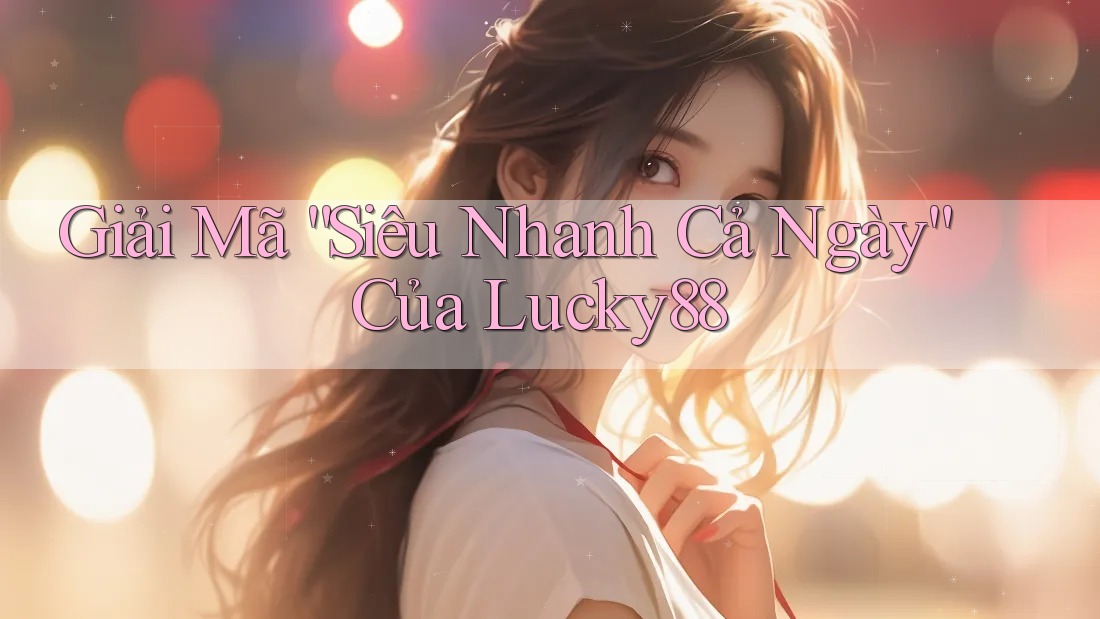 Giải Mã “Siêu Nhanh Cả Ngày” Của Lucky88 Giải Mã “Siêu Nhanh Cả Ngày” Của Lucky88