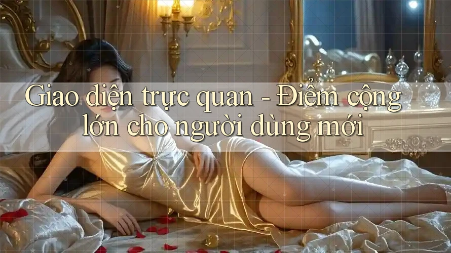 Giao diện trực quan - Điểm cộng lớn cho người dùng mới