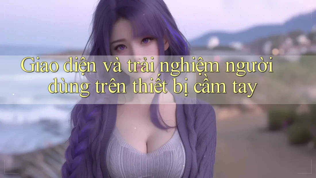 Giao diện và trải nghiệm người dùng trên thiết bị cầm tay