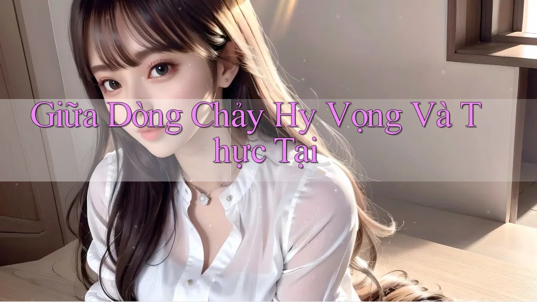 Giữa Dòng Chảy Hy Vọng Và Thực Tại Giữa Dòng Chảy Hy Vọng Và Thực Tại