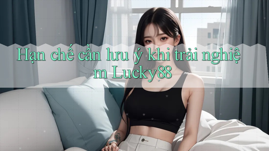 Hạn chế cần lưu ý khi trải nghiệm Lucky88 Hạn chế cần lưu ý khi trải nghiệm Lucky88