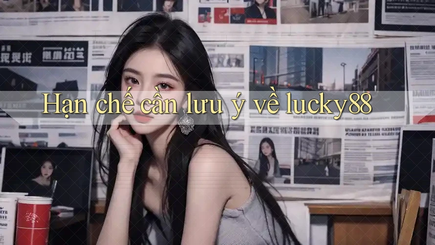 Hạn chế cần lưu ý về lucky88