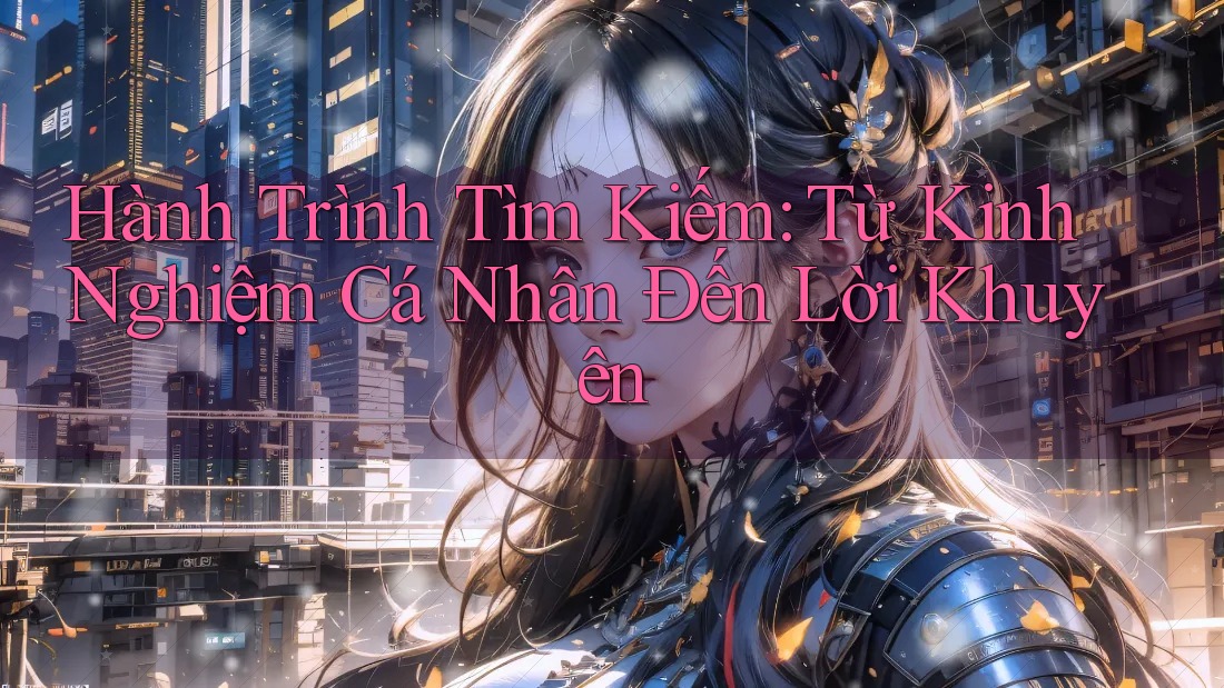 Hành Trình Tìm Kiếm: Từ Kinh Nghiệm Cá Nhân Đến Lời Khuyên