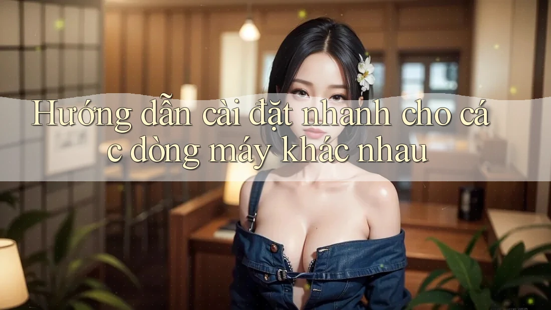 Hướng dẫn cài đặt nhanh cho các dòng máy khác nhau