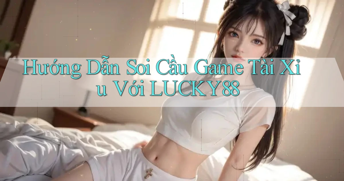 hướng dẫn soi cầu game tài xỉu với lucky88