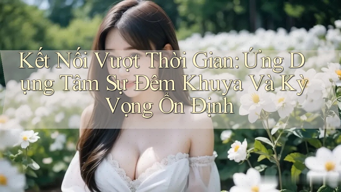 Kết Nối Vượt Thời Gian: Ứng Dụng Tâm Sự Đêm Khuya Và Kỳ Vọng Ổn Định Kết Nối Vượt Thời Gian: Ứng Dụng Tâm Sự Đêm Khuya Và Kỳ Vọng Ổn Định